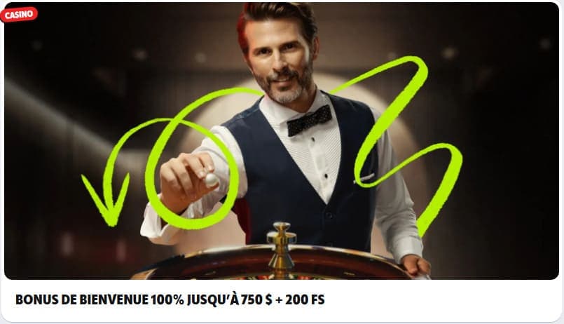 Bonus de bienvenue Supabet Casino