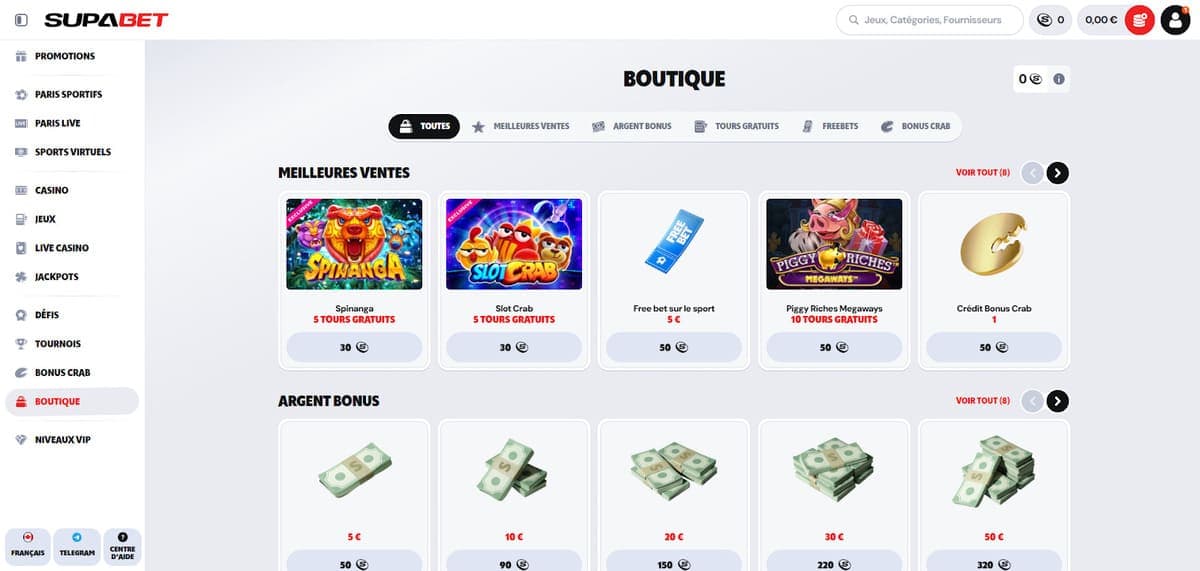 Boutique Supabet Casino