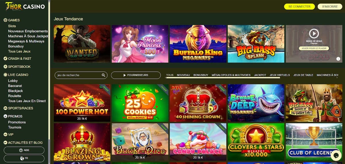 Games Thor Casino