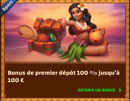 Bonus premier dépôt Tiki Casino