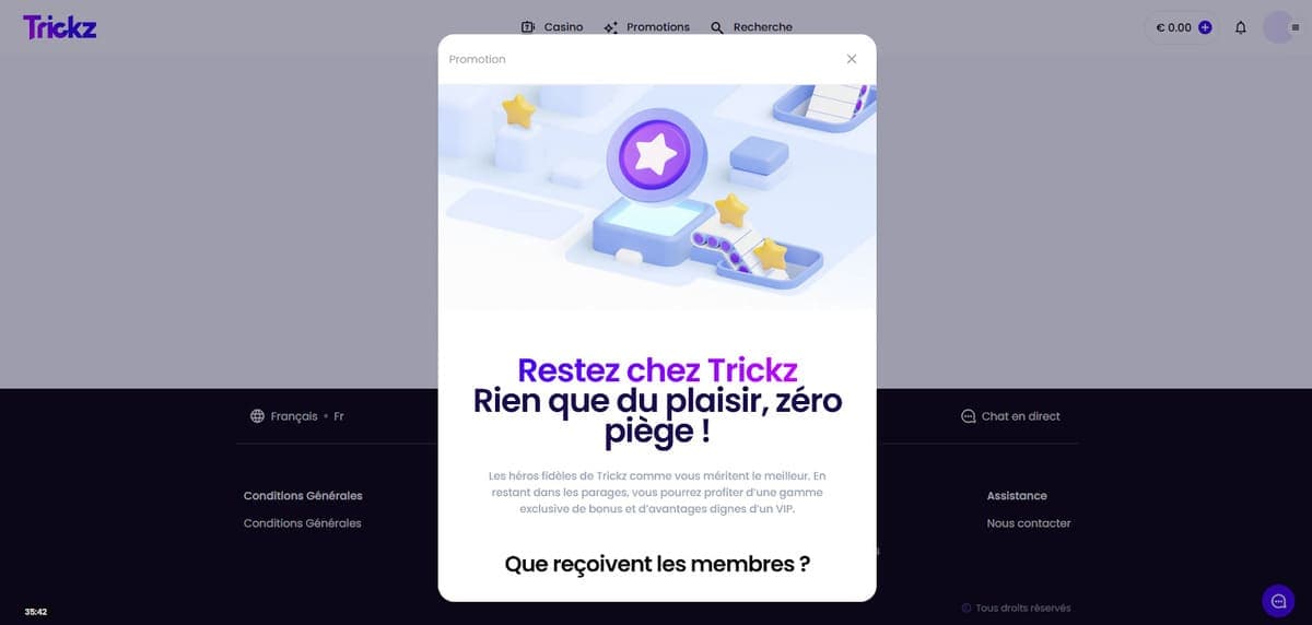 Club VIP Trickz Casino