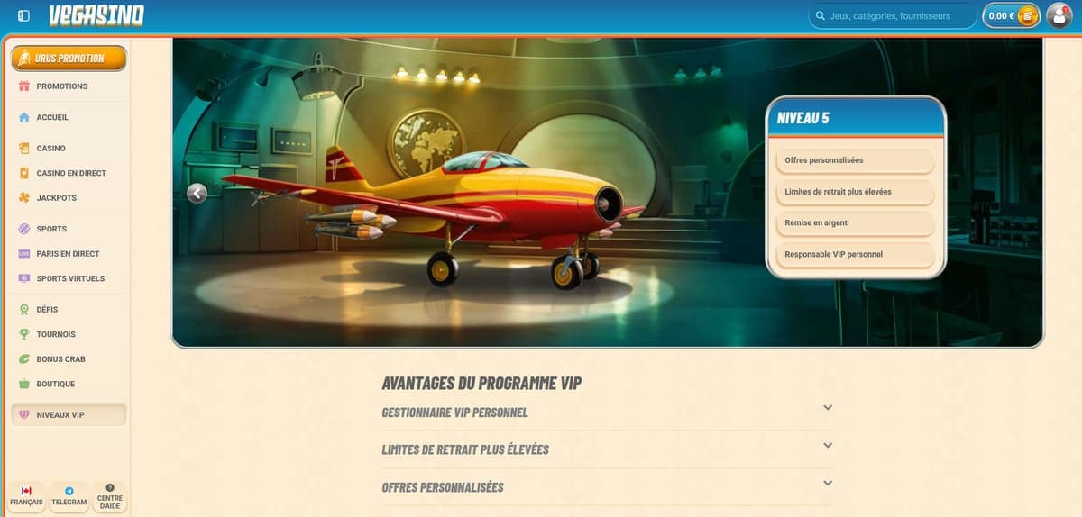 VIP Vegasino Casino