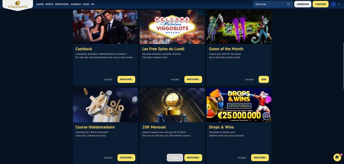 Promos Viggoslots Casino