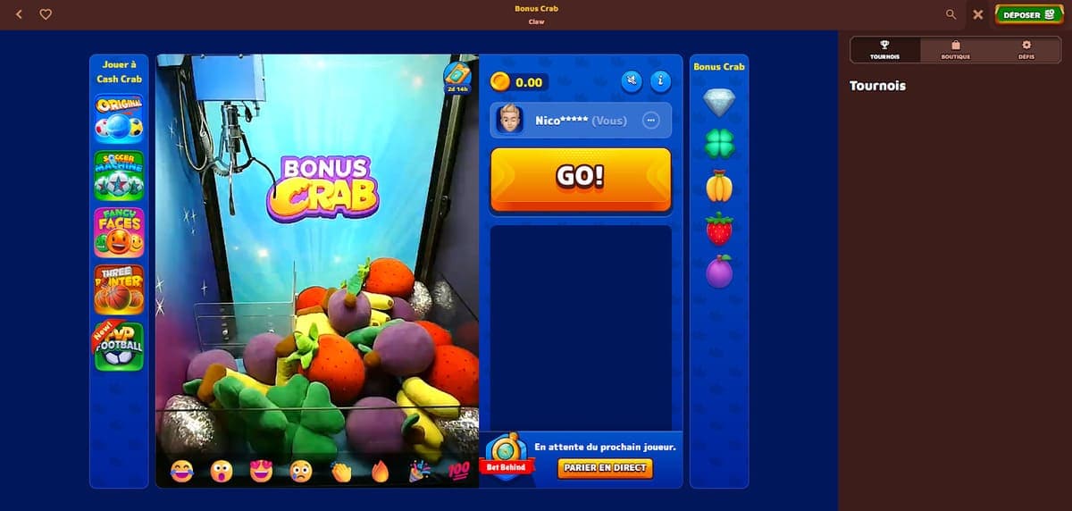 Bonus crab Viking Luck Casino