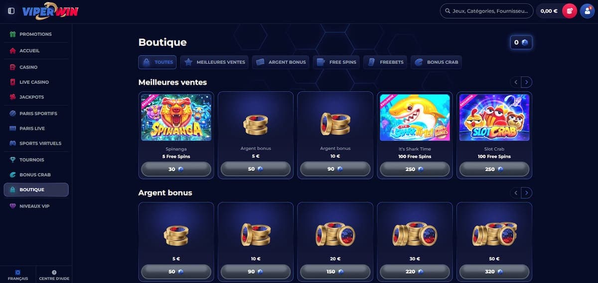 Boutique ViperWin Casino