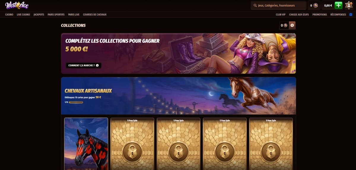 Collections Westace Casino