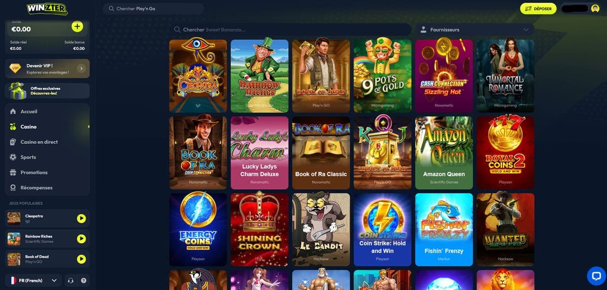Slots Winzter Casino