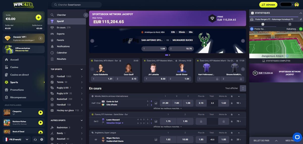 Sport Winzter Casino