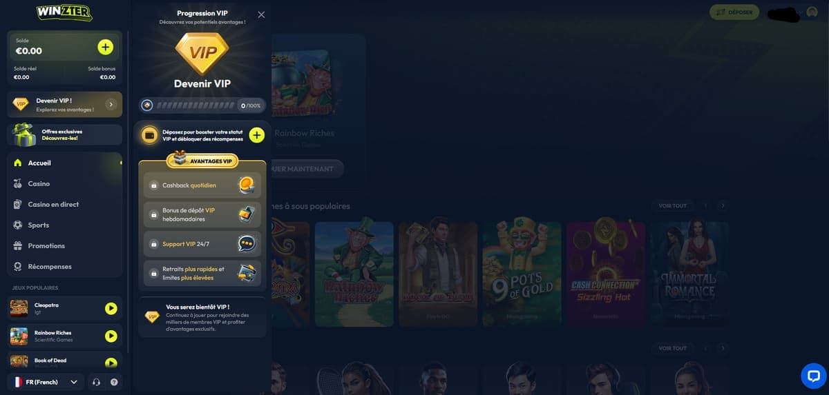 VIP Winzter Casino