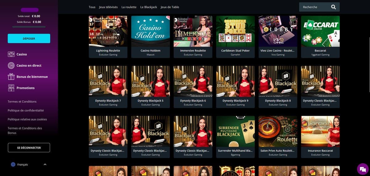 Live X7 Casino