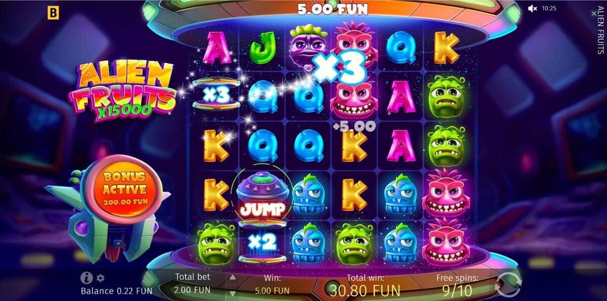 Sélection Aliens Fruits Jeu