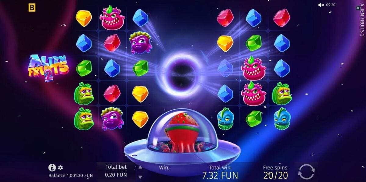 Comparatif Aliens Fruits 2 Jeu
