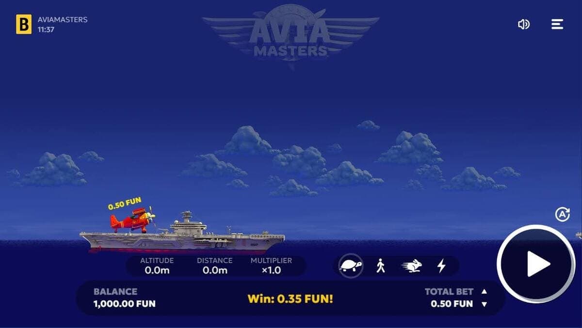 Données techniques Aviamasters Jeu