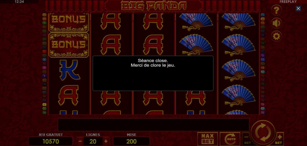 Erreur traduction Big Panda Jeu