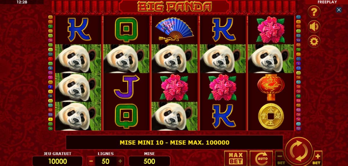 Gameplay Big Panda Jeu