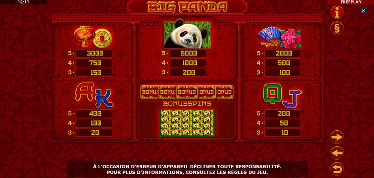 Visuel Big Panda Jeu