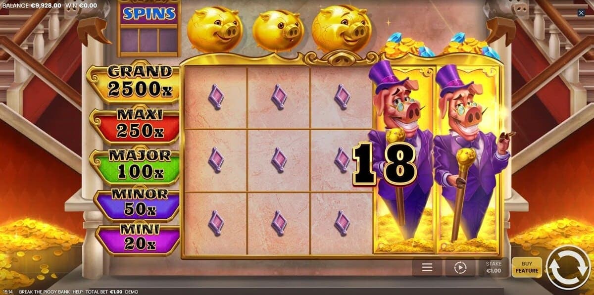 RTP Break the Piggy Bank d’Octoplay Jeu