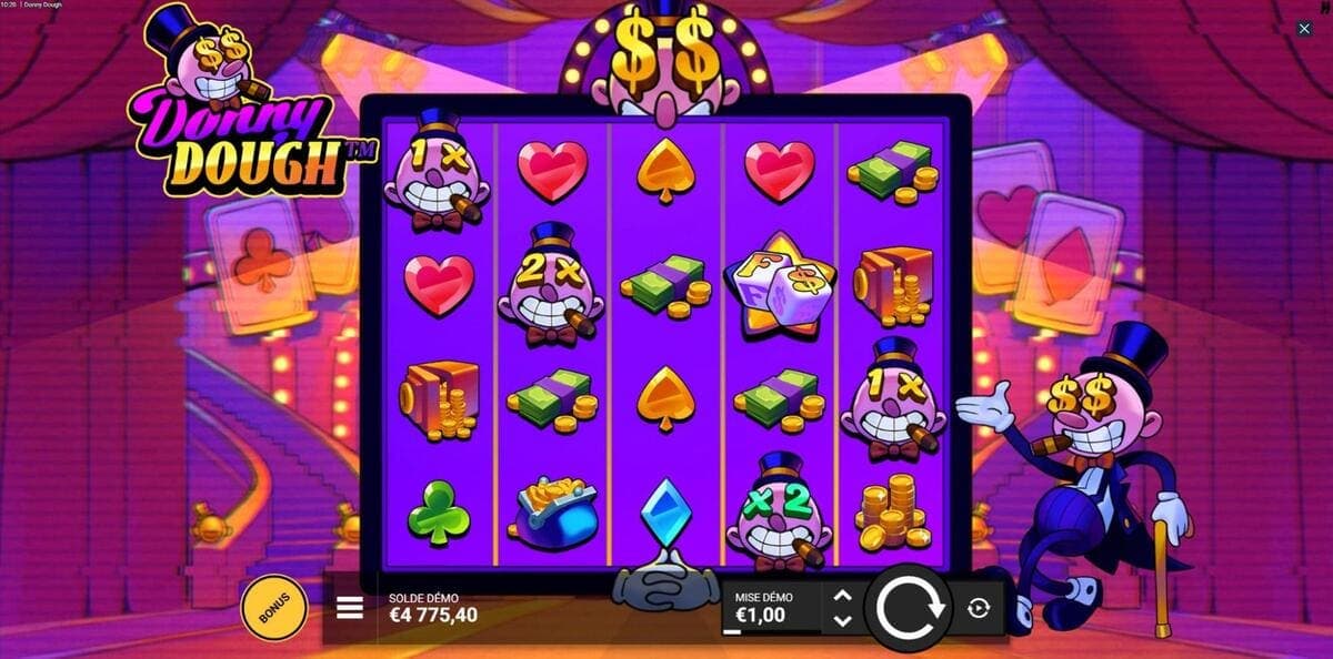 Bonus Donny Dough Jeu
