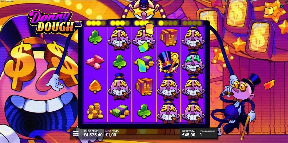 Multiplicateur Donny Dough Jeu