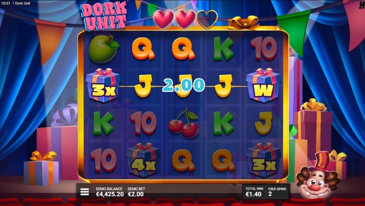 Bonus Dork Unit Jeu