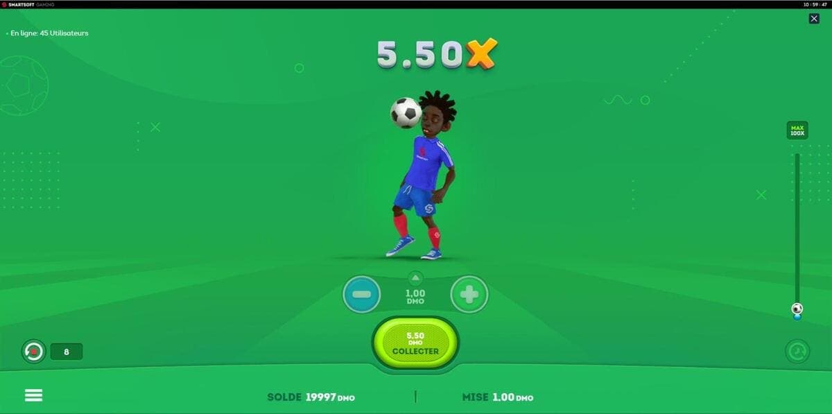 RNG Football X Jeu