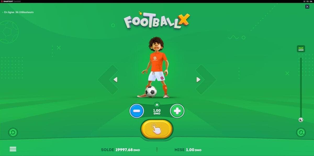 RTP Football X Jeu
