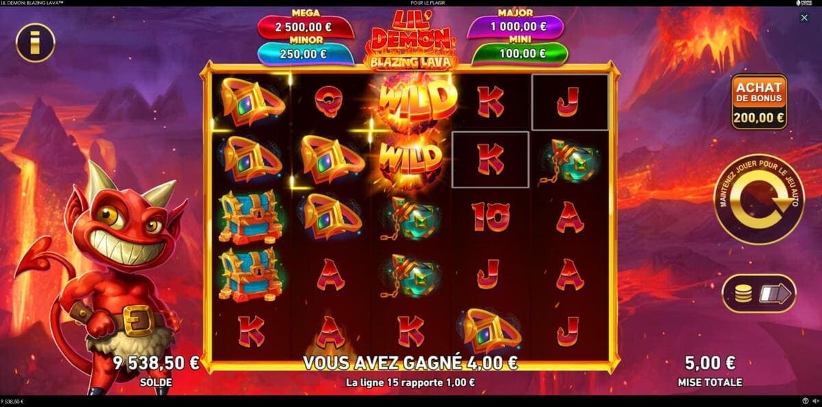 Presentation Lil Demon Blazing Lava Jeu