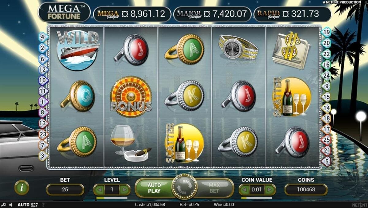 RTP Mega Fortune Jeu