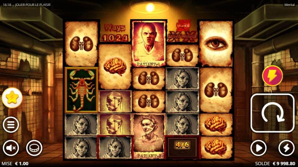 RTP Mental Slot Jeu