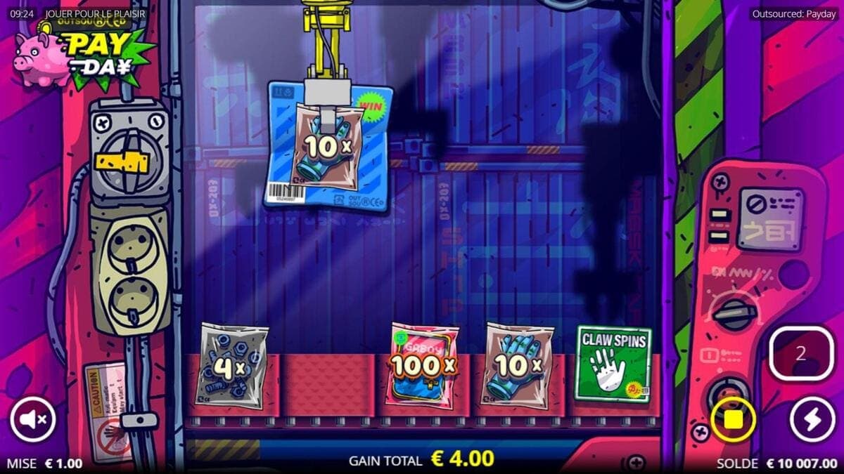 Sélection Outsourced Payday Jeu