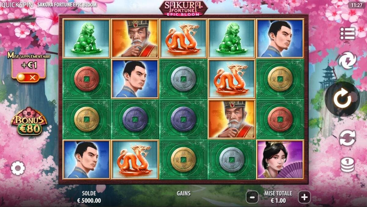 Présentation Sakura Fortune Epic Bloom Jeu