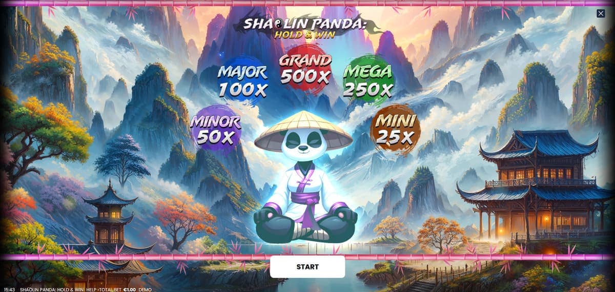 Accueil - Shaolin Panda: Hold & Win
