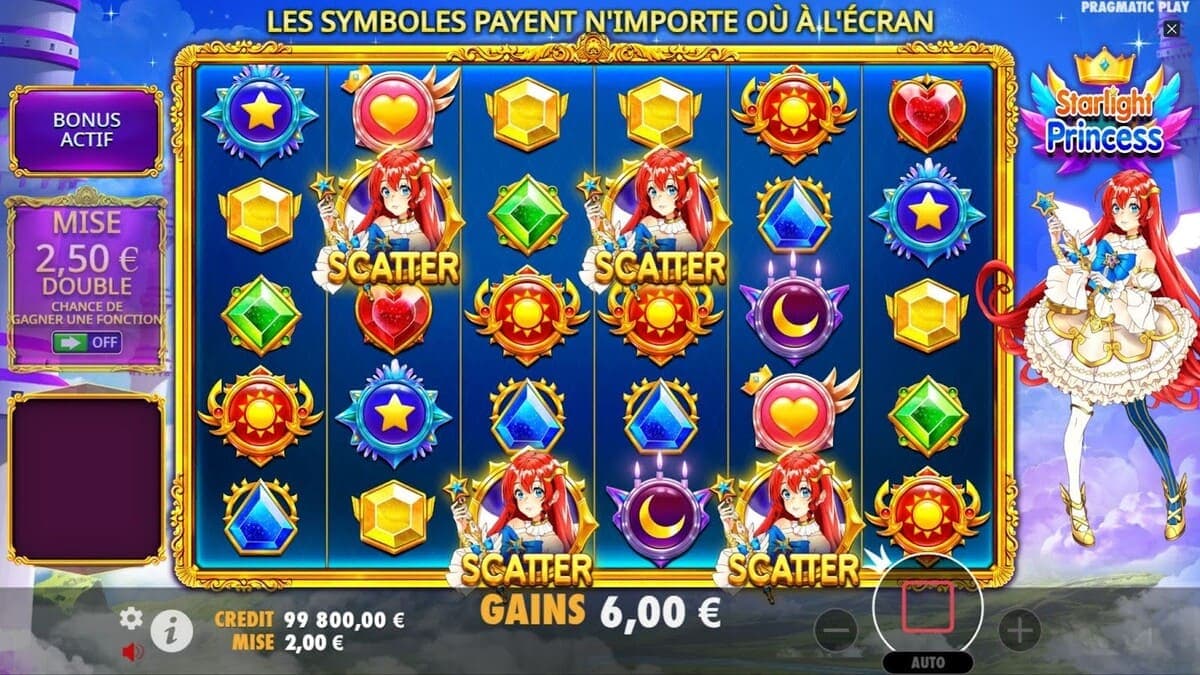 Freespins Starlight Princess