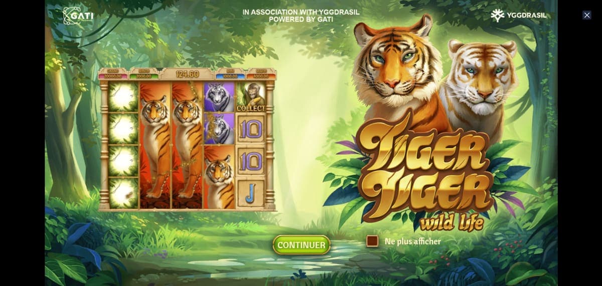 Accueil - Tiger Tiger