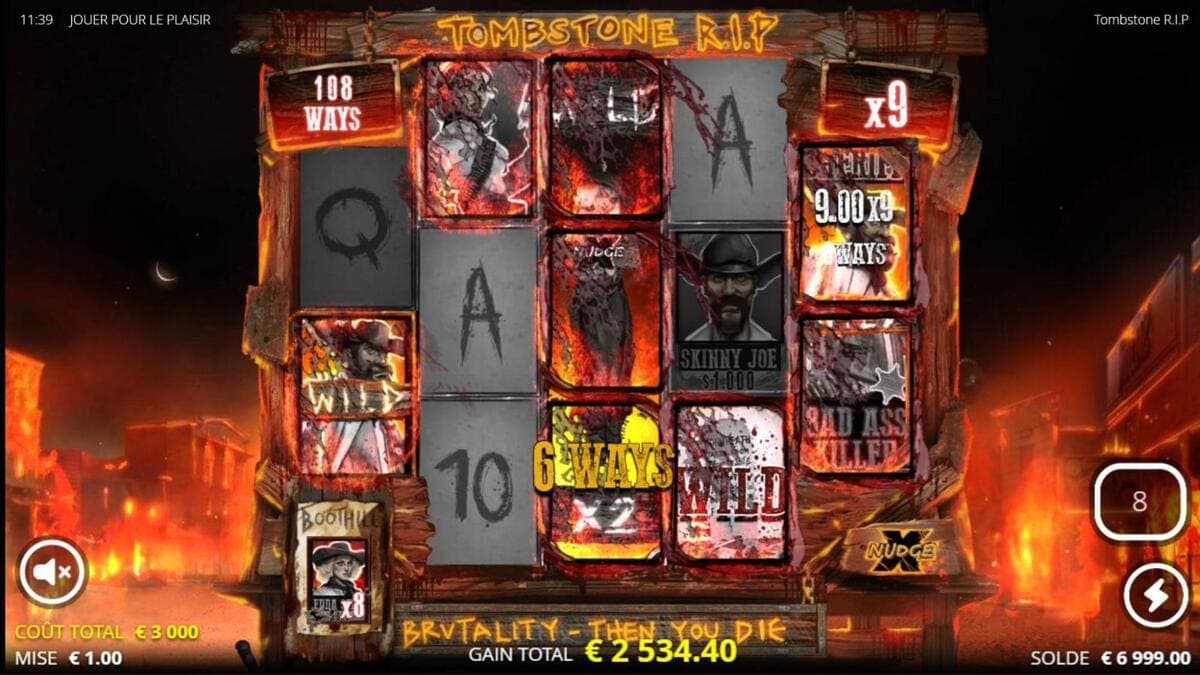 Tombstone RIP Jeu
