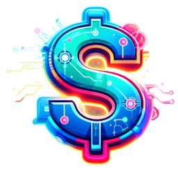 Signe dollar futuriste