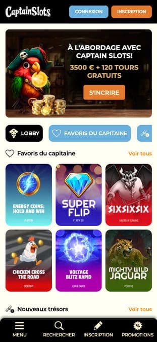 Captain Slots Casino Application Captain Slots Casino Application