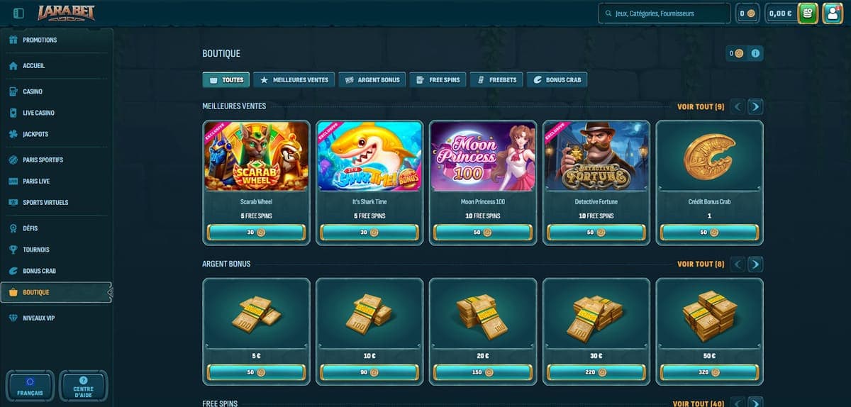 Boutique Larabet Casino