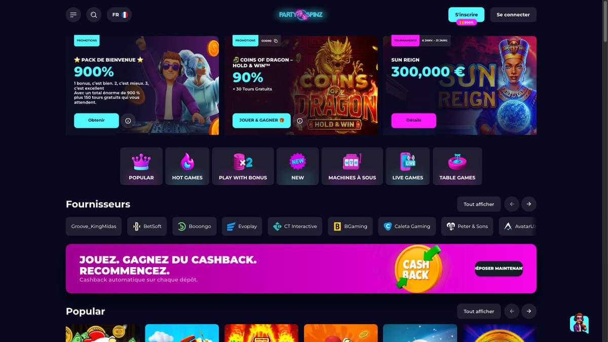 Party Spinz Casino Party Spinz Casino