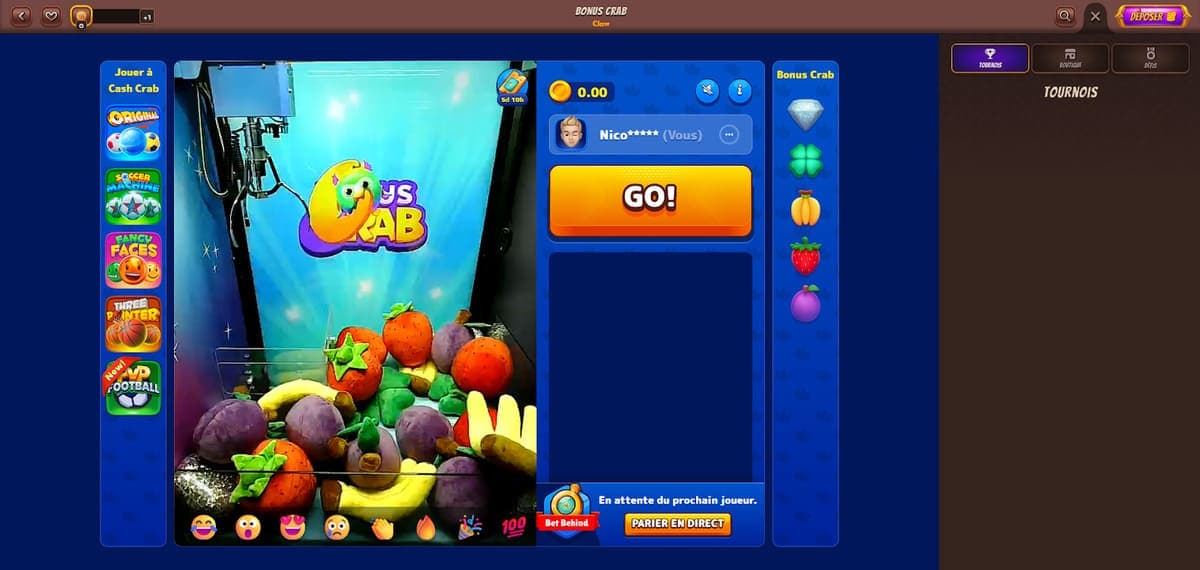 Bonus Crab Pistolo Casino