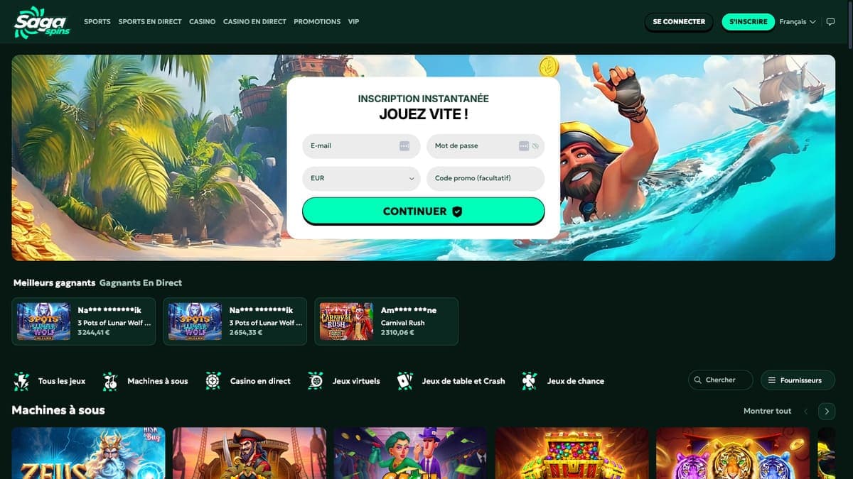 Sagaspins Casino Sagaspins Casino