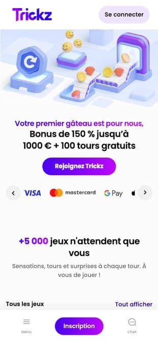 Trickz Casino Application Trickz Casino Application