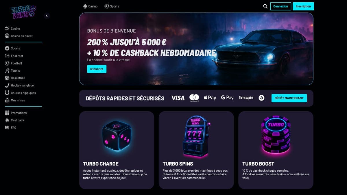 Turbo Wins Casino Turbo Wins Casino