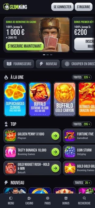 SlimKing Casino Application SlimKing Casino Application