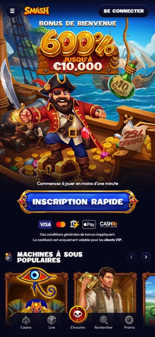 Smash Casino Application Smash Casino Application