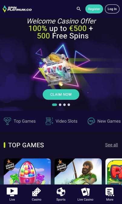 Spin Platinum casino application Spin Platinum casino application