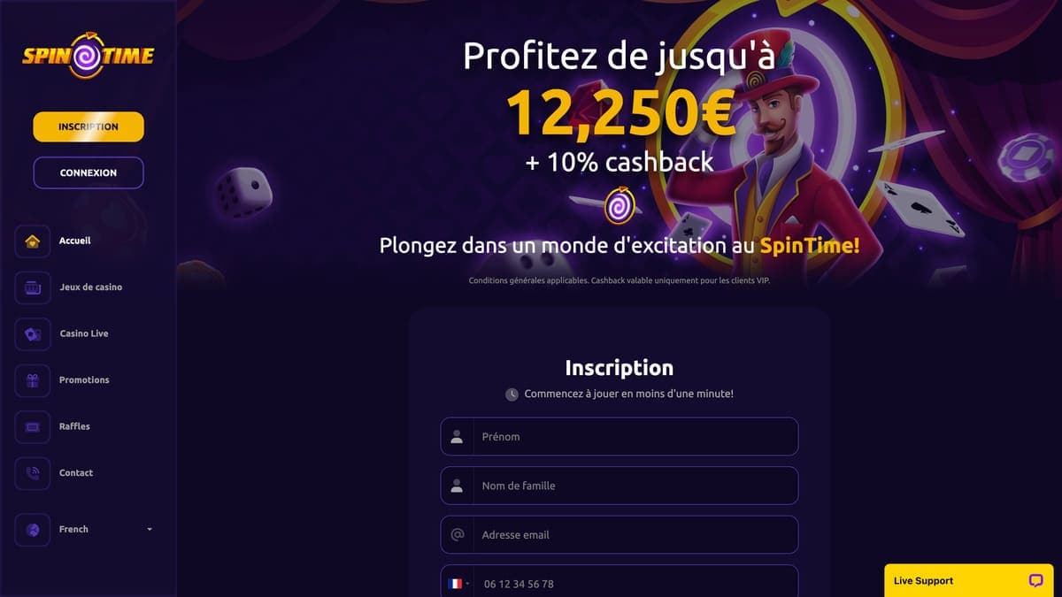 Spin Time Casino Spin Time Casino